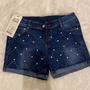 Pearl Jam Denim Shorts